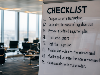 Welche checkliste brauche ich für eine erfolgreiche microsoft 365 migration im mittelstand
